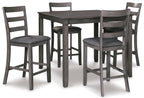 5pc Counter Height Dining Set