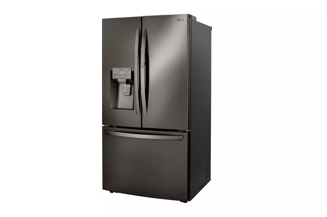 LG LRFDS3016D French Door Refrigerator with Craft Ice - Black Stainless